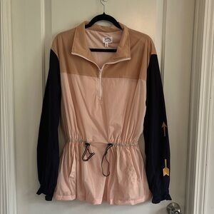 The Upside colourblock windbreaker size lg